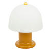 PILZLAMPE Rick 21 cm - Gelb, Glas (16/16/21cm) - Atmosphera Createur d´interieur