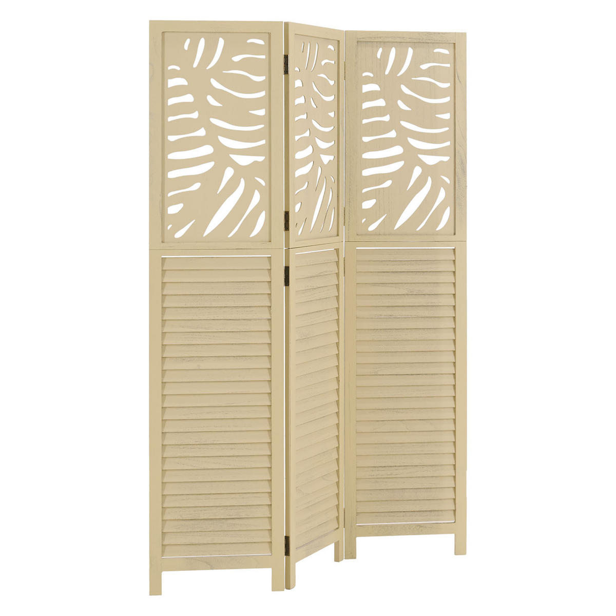 PARAVENT 120/170 cm Beige - Beige, Holz (120/170/2cm) - Homestyle4u