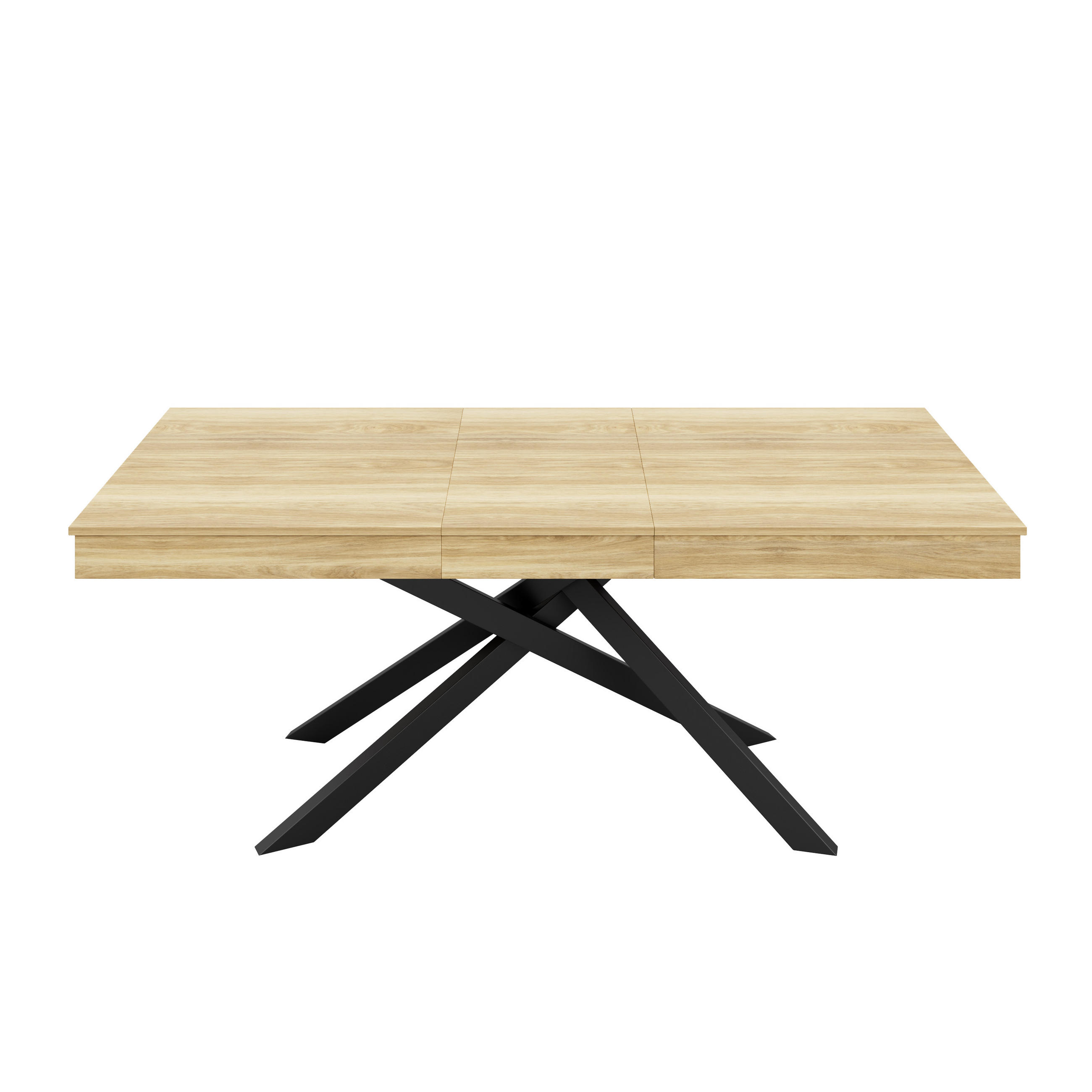 AUSZIEHTISCH Eichefarben 140-180/80/76 cm - Eichefarben, Holz (80/180/76cm) - PANGIVO