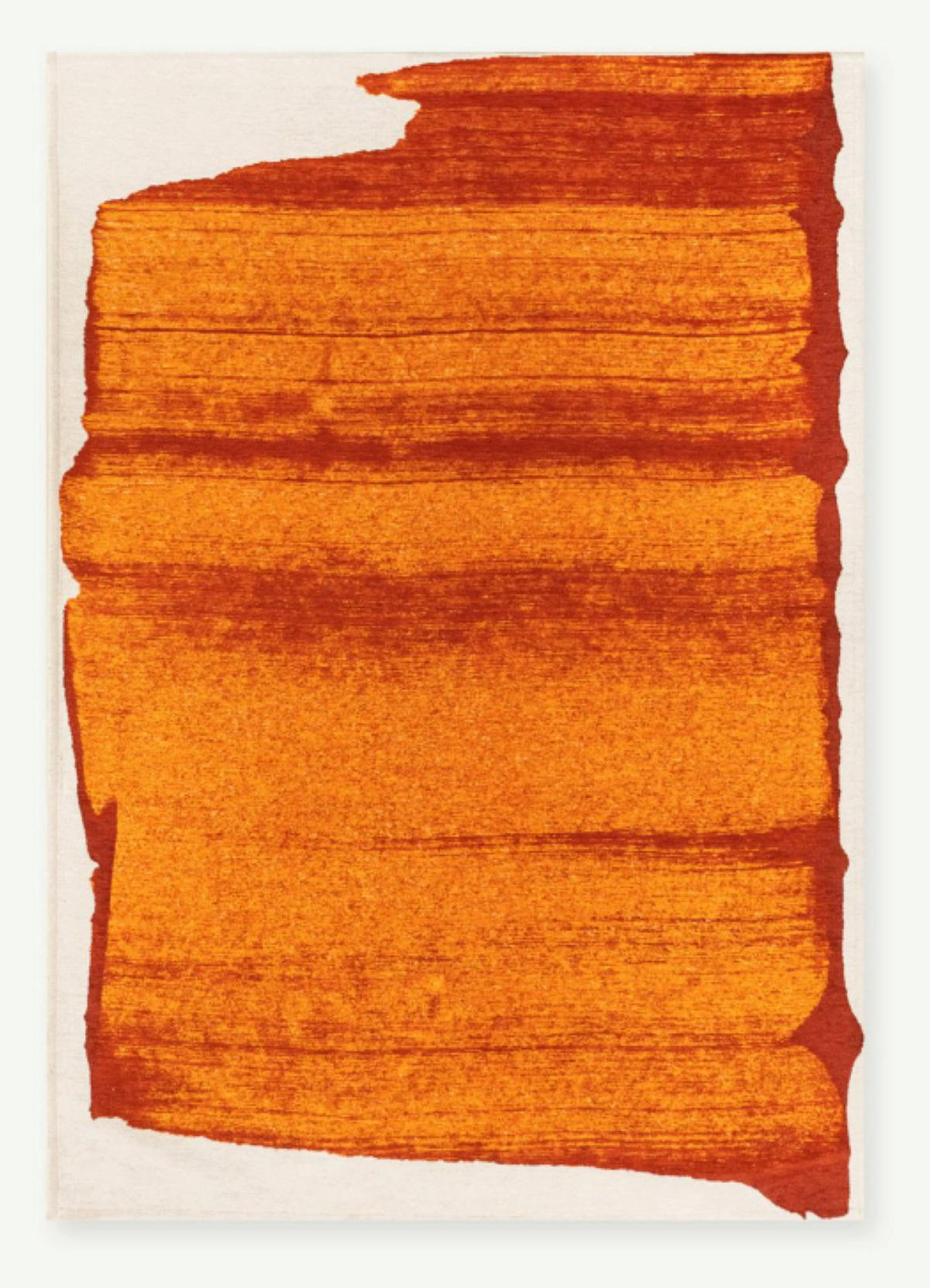 TEPPICH modern Flachgewebe BROOM Orange 280 x 390 cm - Orange, Textil (280/390cm) - Novatrend