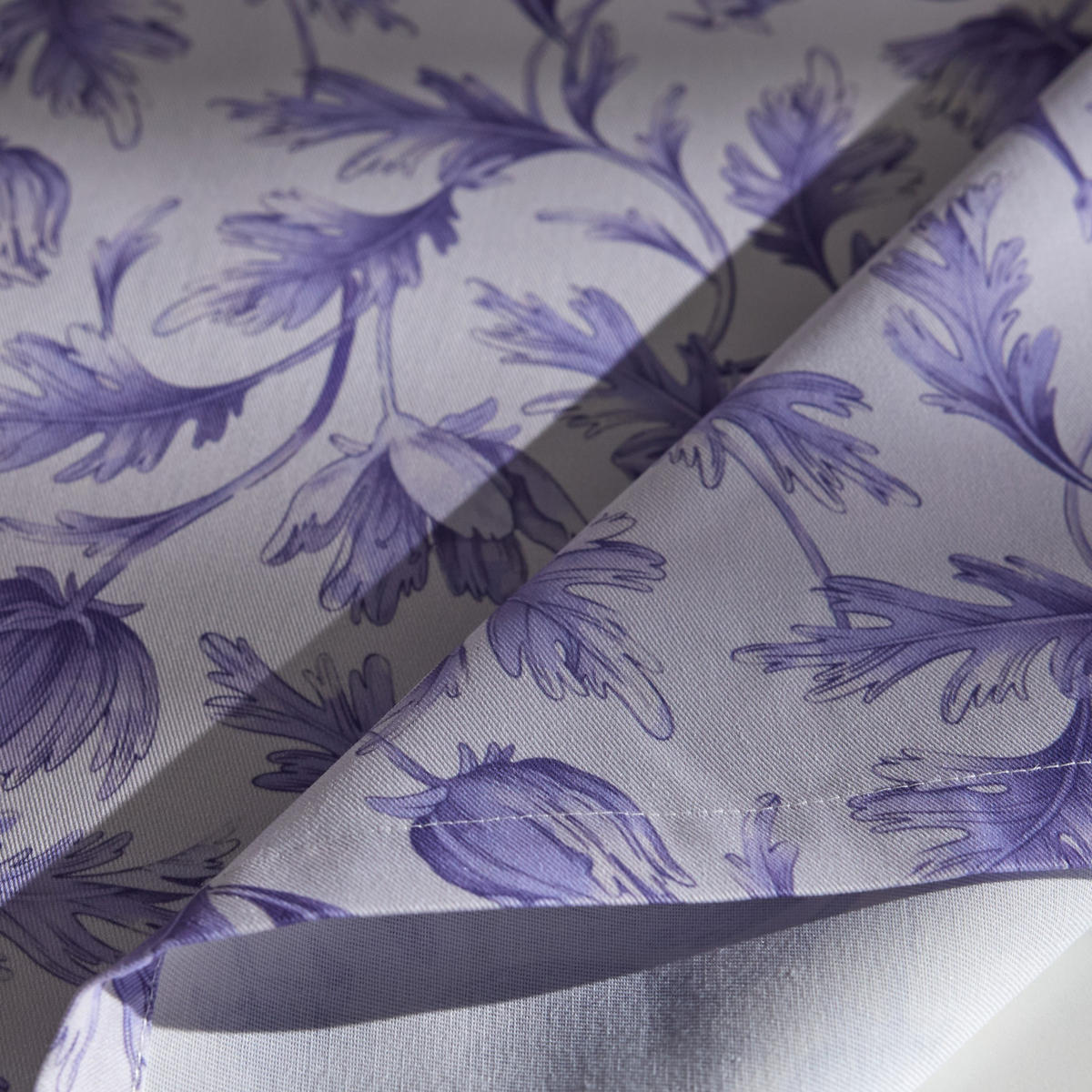 TISCHDECKE Amantello - Violett, Textil (80/80/1cm) - home&you