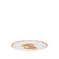 TELLER Bruschetta in Bunt - 18cm - Multicolor, Keramik (18/18/2cm) - Blond Amsterdam
