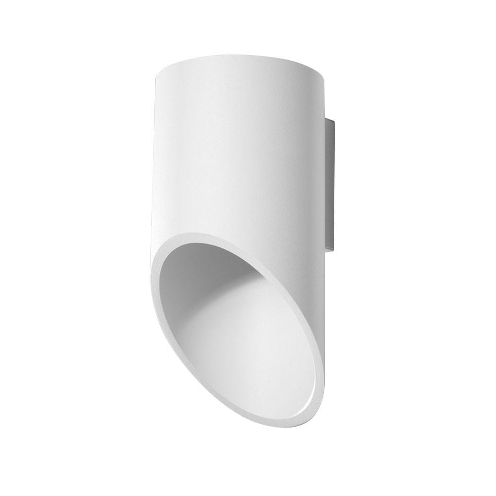 WANDLEUCHTE Aluminium Weiß Up & Down - Weiß, Metall (12/20/10cm)