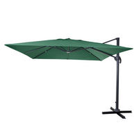 AMPELSCHIRM I Dunkelgrün 300/300 cm - Dunkelgrün, Textil (360/300cm) - MCW
