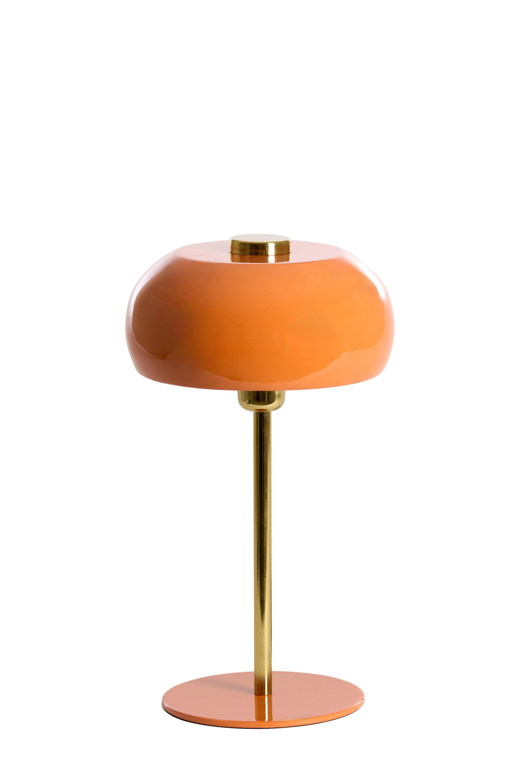TISCHLAMPE Surin Orange Ø23/40 cm - Orange, Metall (23/23/40cm) - Light & Living