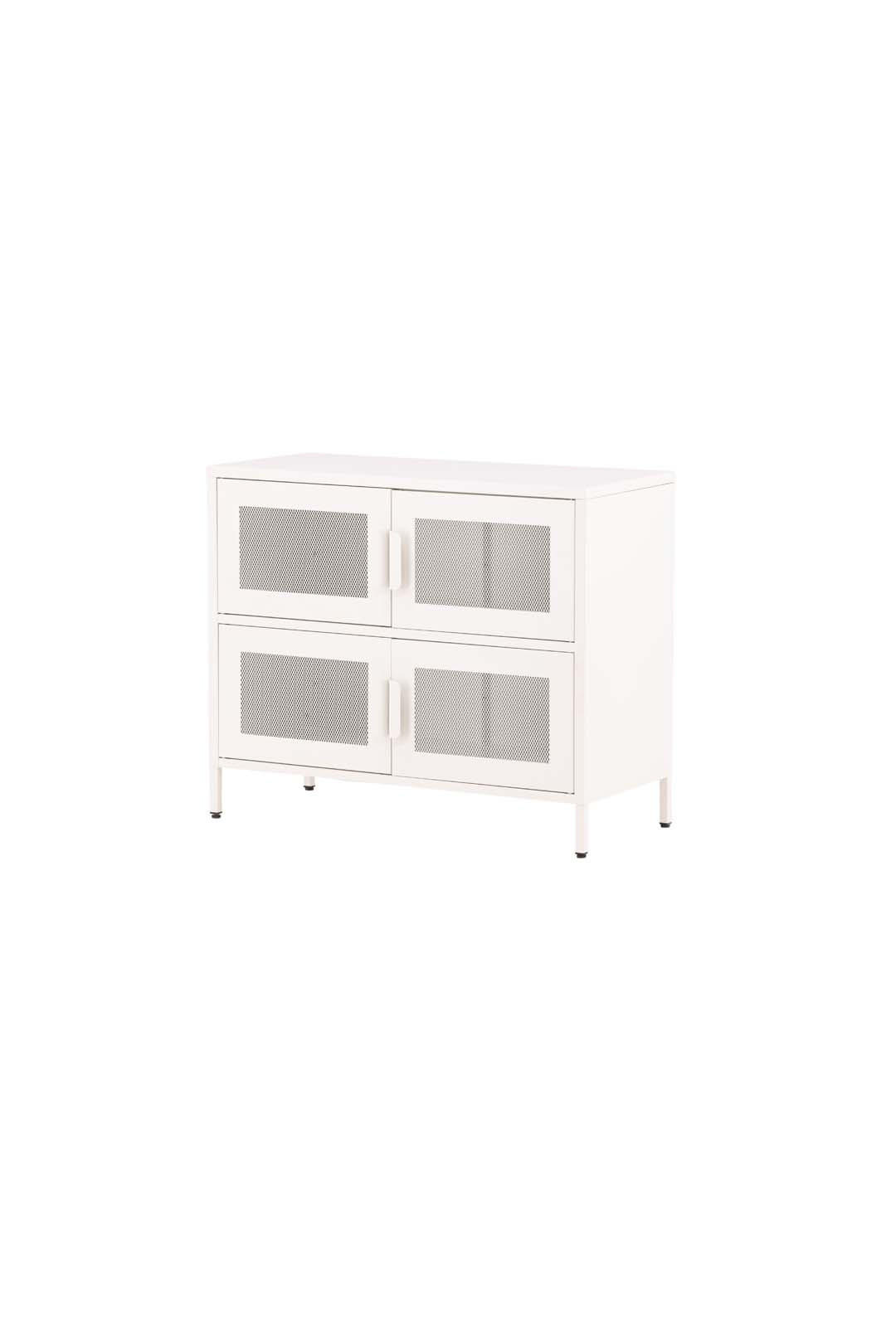 SIDEBOARD Weiß - Weiß, Holzwerkstoff (90/75/40cm) - ebuy24