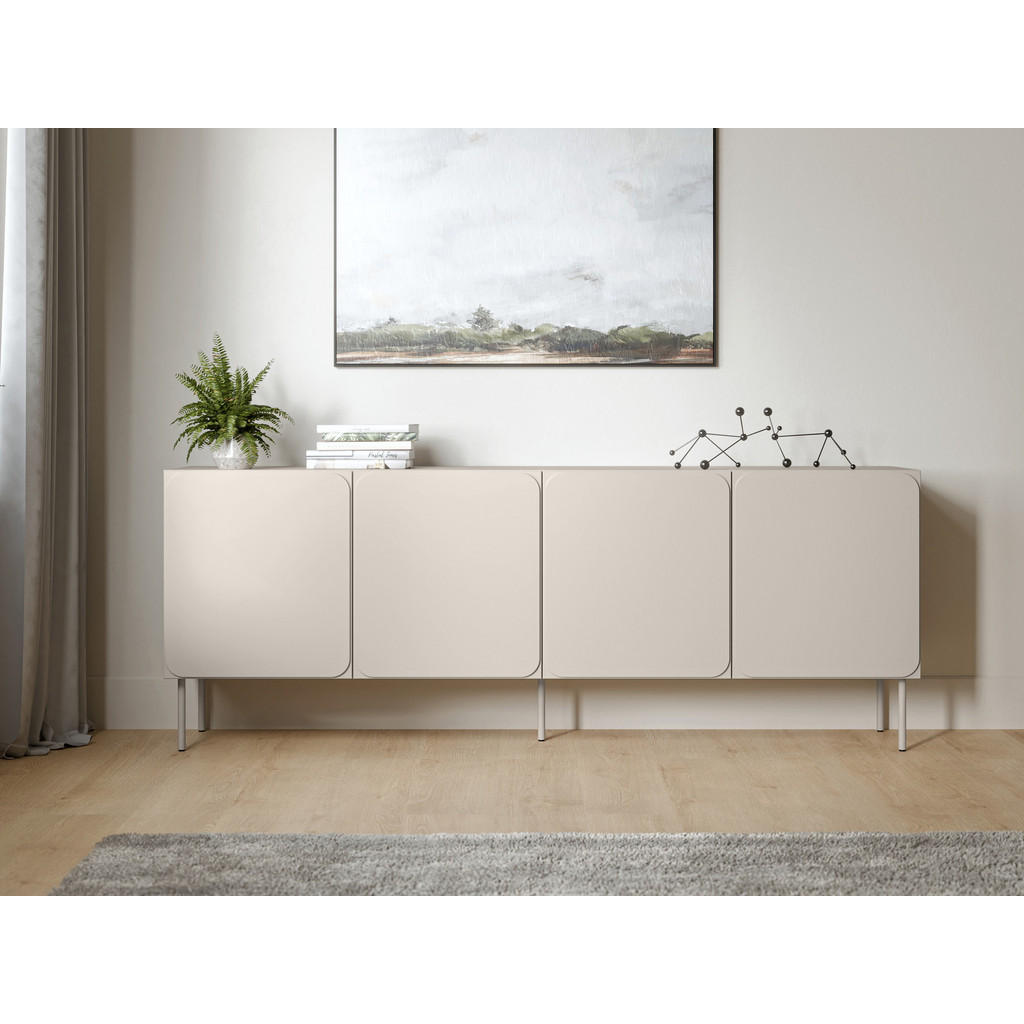 Thumbnail - Mirjan24 Sideboard, Kaschmir, Holzwerkstoff, Rechteckig,Rechteckig, 200x76x40 cm, Wohnzimmer, Kommoden & Sideboards, Sid...
