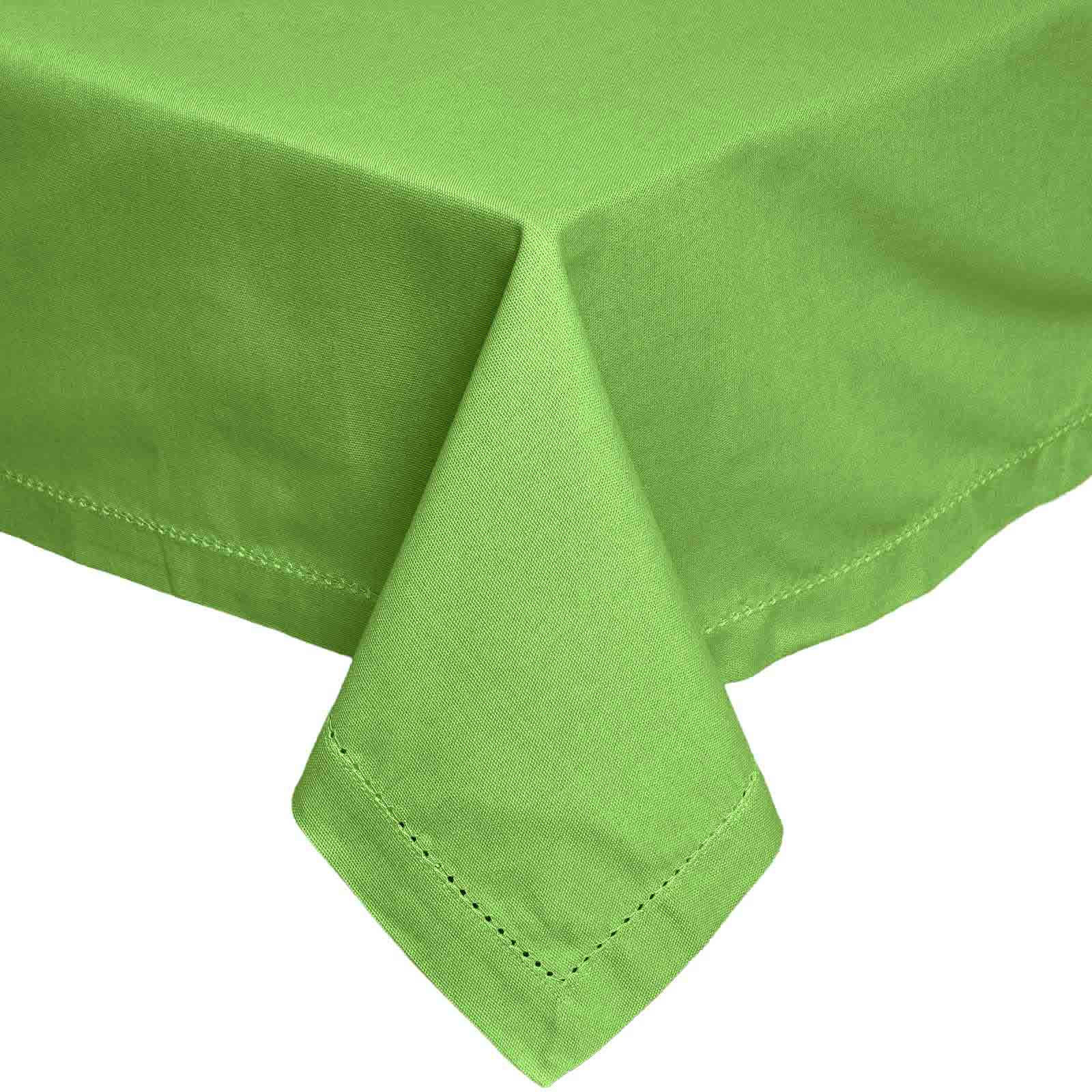 TISCHDECKE limette 137/228 cm, 100% Baumwolle - Limette, Textil (137/228cm) - Homescapes