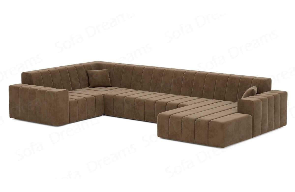 XXXLutz Wohnlandschaft Braun 326x73x186 cm