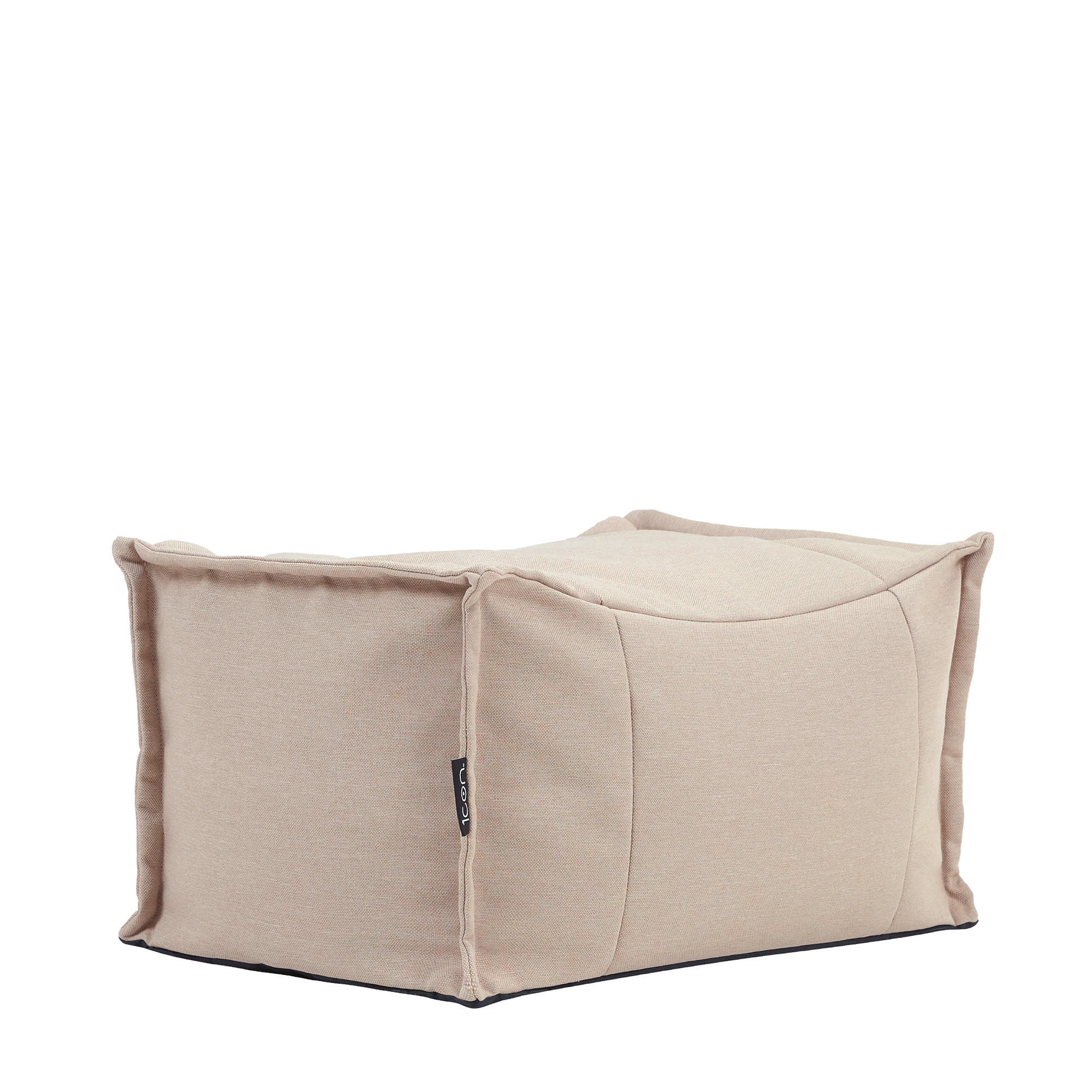 icon Hocker Beige 67x34x45 cm