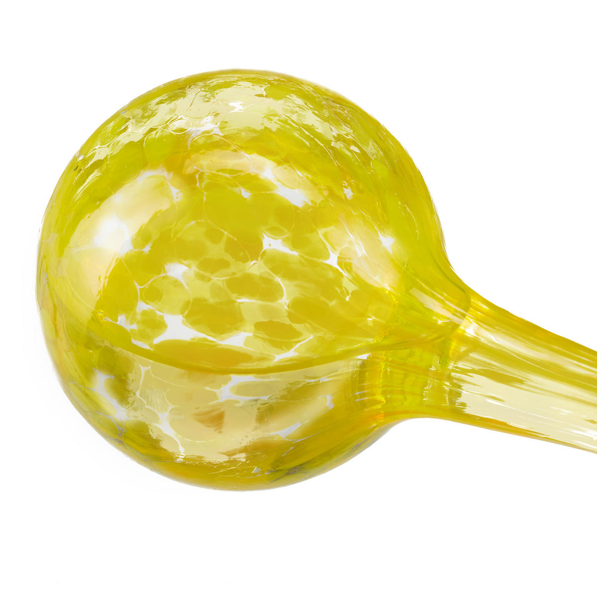 2XBEWÄSSERUNGSKUGEL - Gelb, Glas (6/15/6cm) - Relaxdays