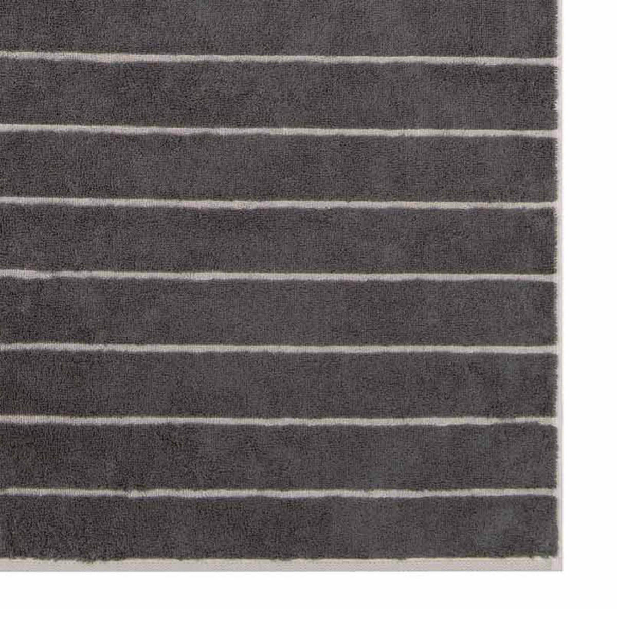 HANDTUCH BALANCE DOUBLEFACE 6232 ANTHRAZIT - 73 - Anthrazit, Textil (50/100cm) - Cawoe
