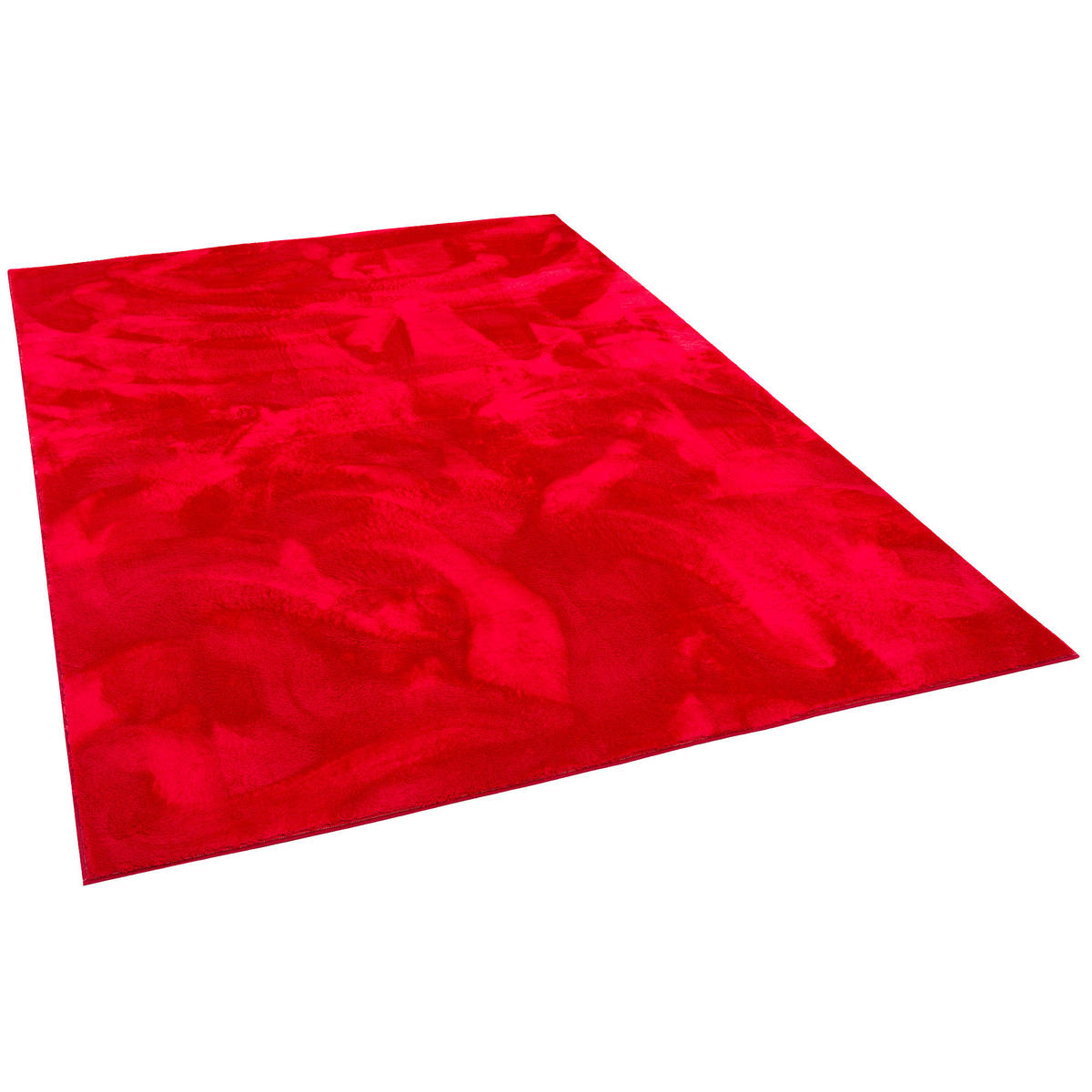 FELLTEPPICH SUPER SOFT PEARL - Rot, Textil (140/200cm) - Pergamon