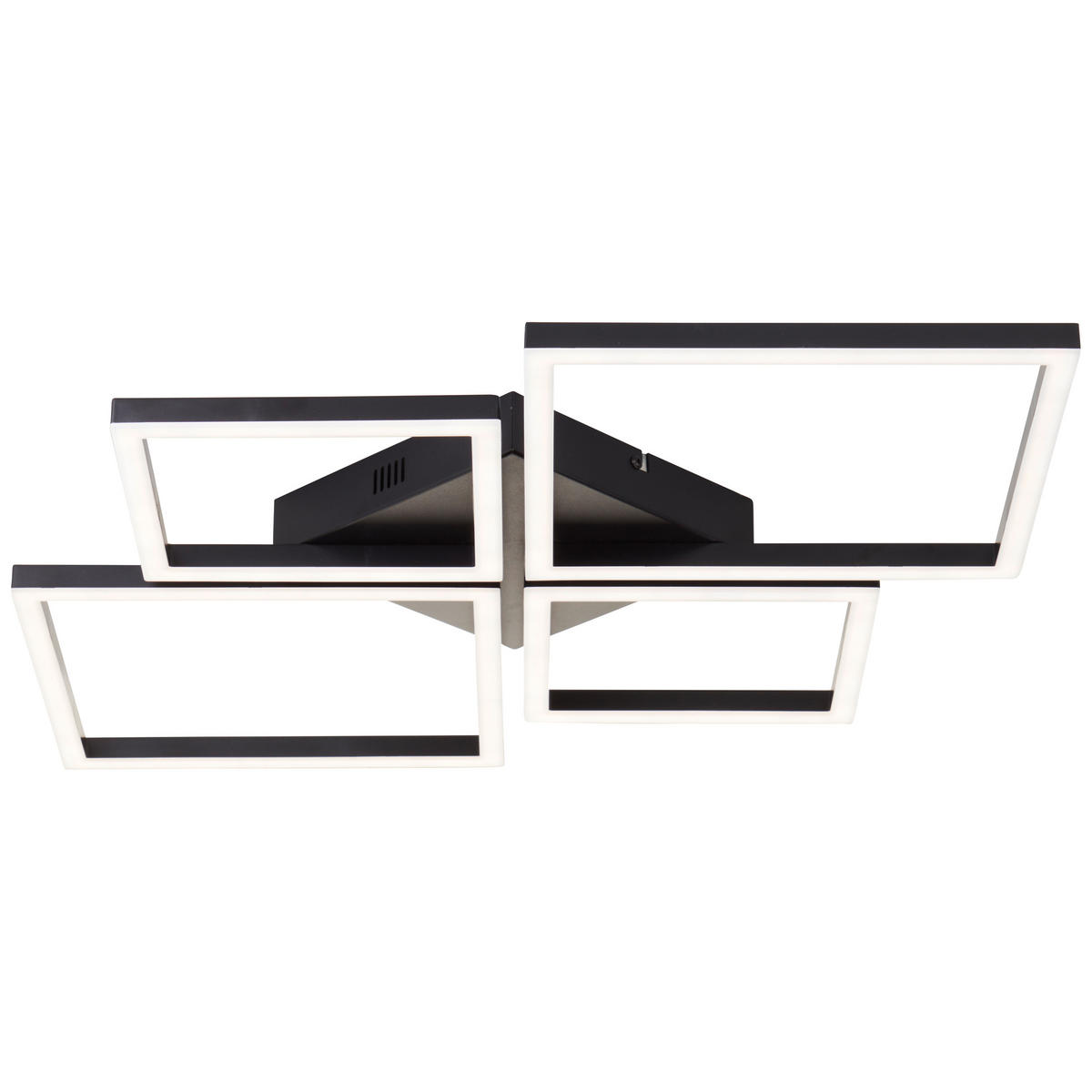 WANDLEUCHTE Tabea Schwarz 79,5/58/5,2 cm - Schwarz, Metall (58/5.2/79.5cm) - Brilliant