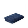 BADETUCH Samine navy blau 50/90 cm - Dunkelblau, Textil (50/90cm) - Homla