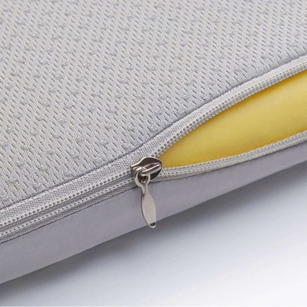 SITZKISSEN aus Memory-Schaum – 40 x 40 x 4 cm-Grau - Grau, Textil (40/40cm)