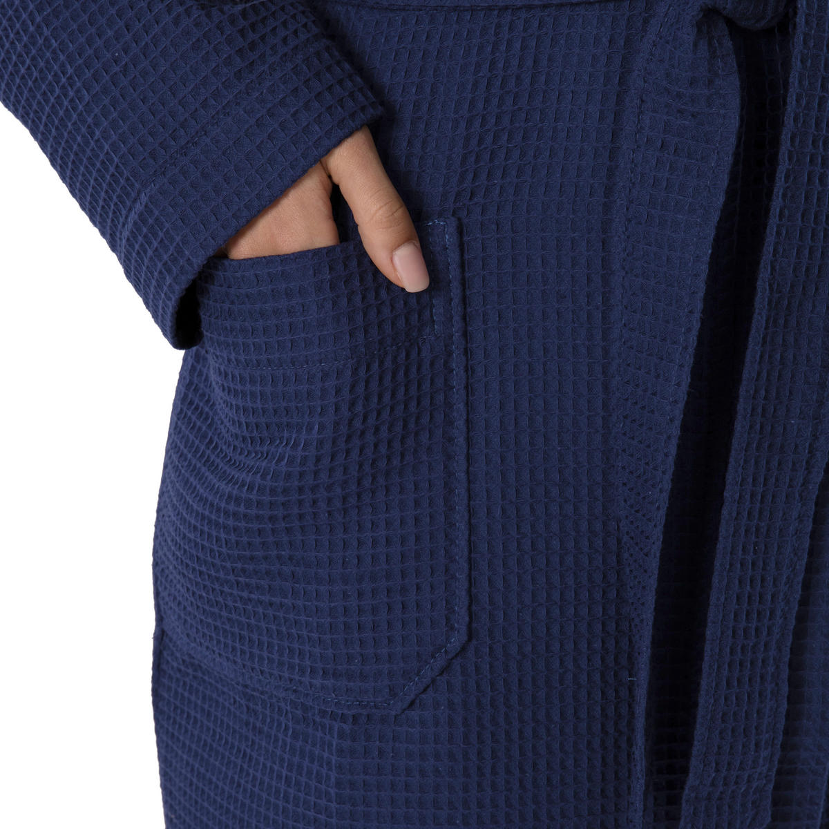 KIMONO HOMEWEAR - Blau, Textil (XLnull) - MÖVE