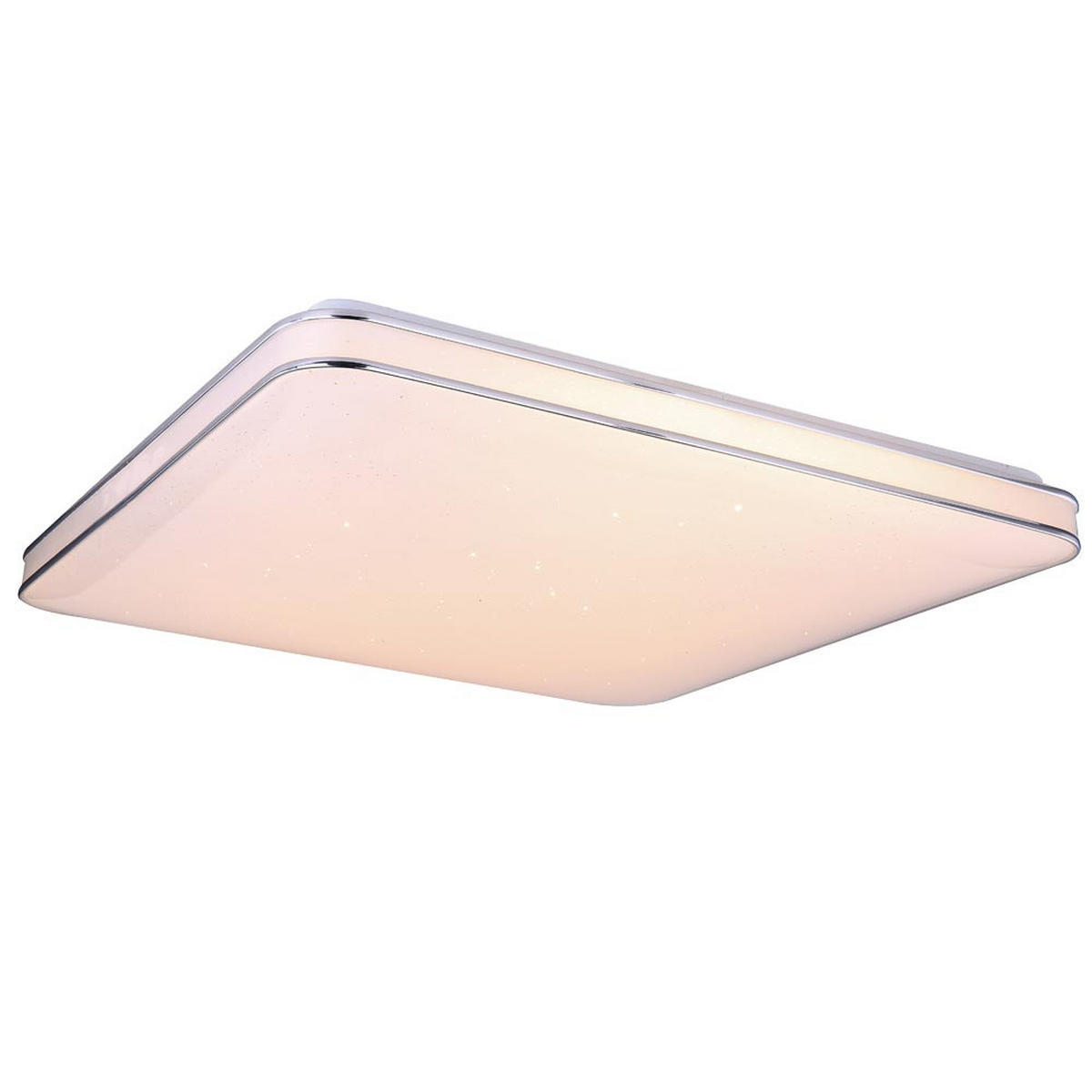 LED PANEL LASSY Weiß Metall - Weiß, Metall (49.5/49.5/8cm)