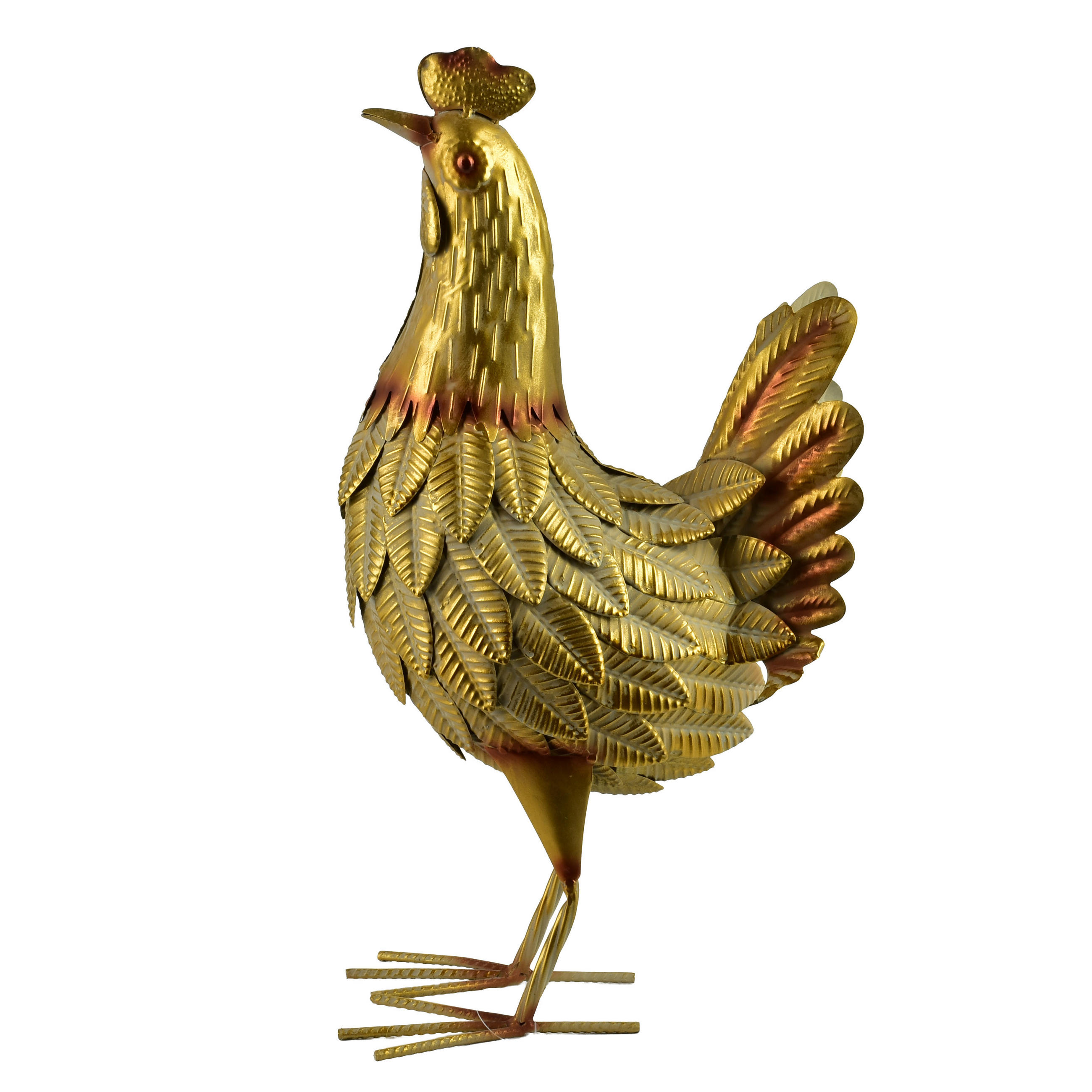 DEKOFIGUR Cedric Gold 52cm Metall - Goldfarben, Metall (22/52/18cm) - Mondex