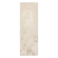 KUNSTFELL-TEPPICH Dave Cream 80x240 cm - Creme, Textil (80/240cm) - benuta Nest