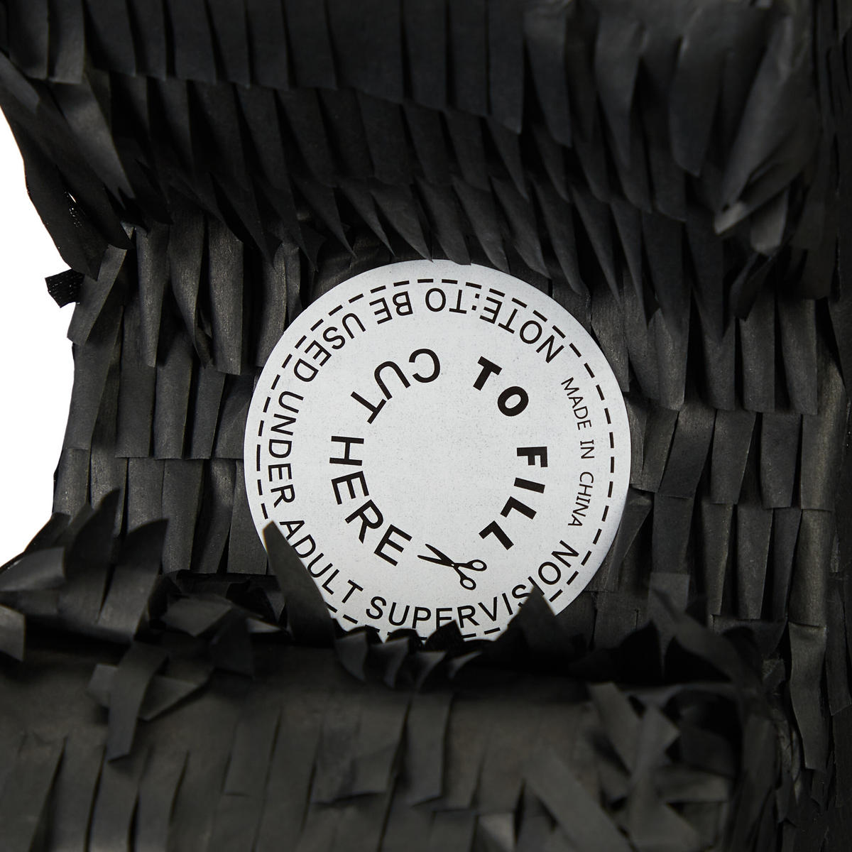 PINATA - Multicolor, Papier/Wellpappe (35/31/10cm) - Relaxdays