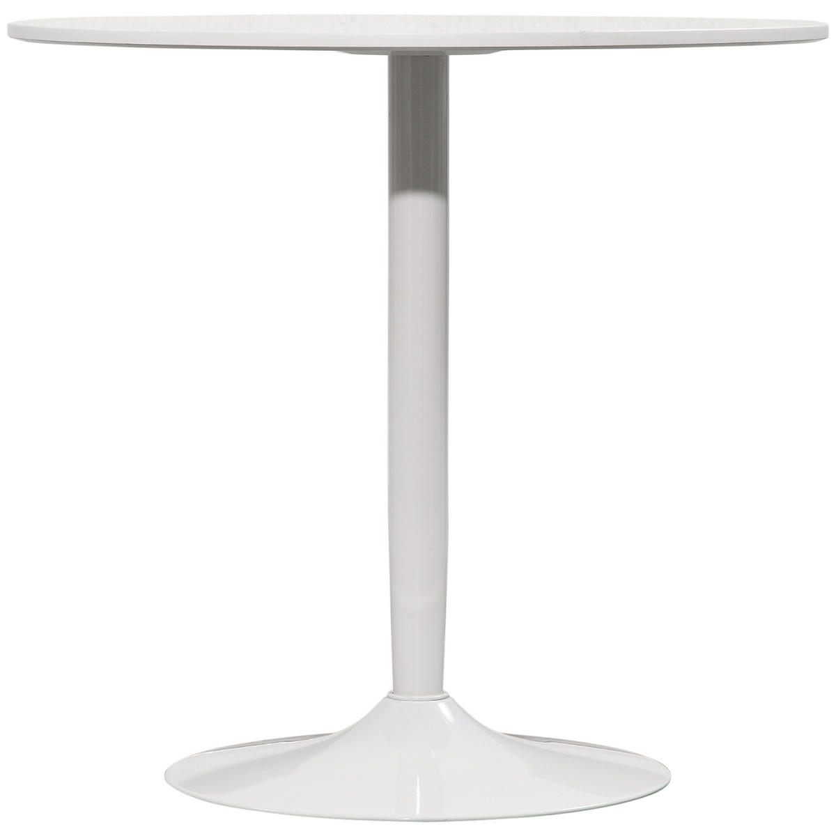 ESSTISCH Weiß 1 Stück - Weiß, Kunststoff (80/80/75cm) - GiPP