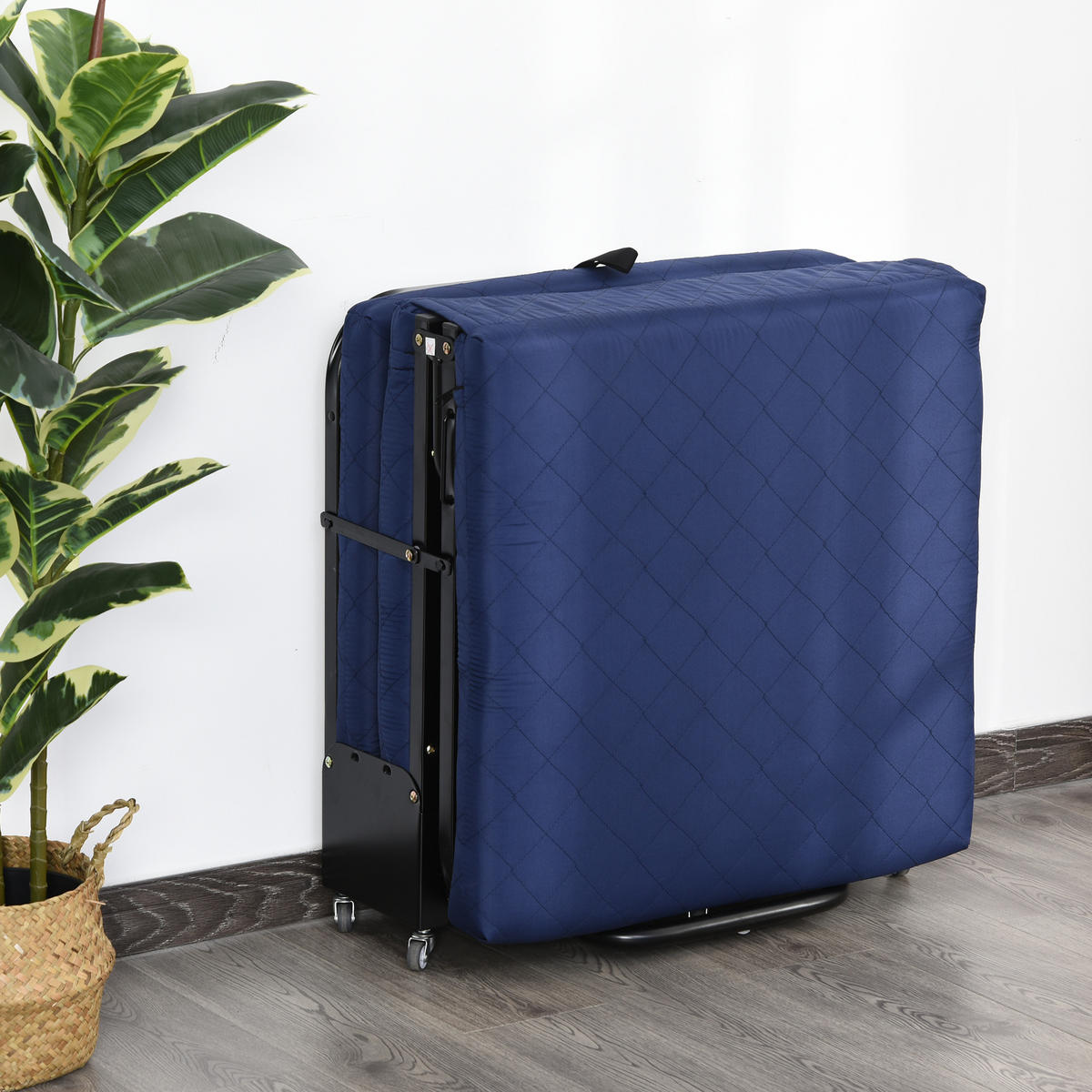 KLAPPBETT - Blau, Metall - HOMCOM