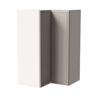 ECKHÄNGESCHRANK Salo W14/60 Weiß / Kaschmir Matt 60 / 60 / 96cm - Kaschmir/Weiß, Holz/Holzwerkstoff (60/96/60cm) - Feldmann-Wohnen