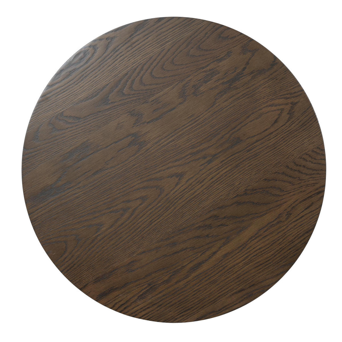 COUCHTISCH rund Räuchereiche 60/60/40 cm - Braun, Holzwerkstoff (60/60/40cm) - Furnhouse