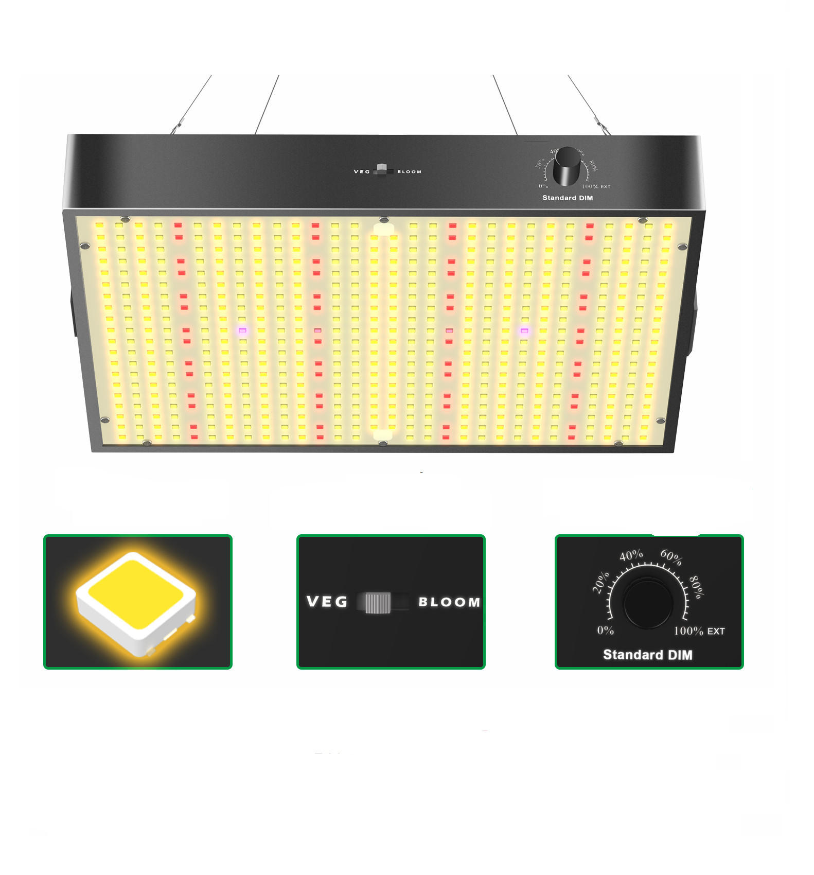 WACHSTUMSLAMPE Grow 150 Gold - Goldfarben, Keramik/Kunststoff (25/4/30cm) - JUNG