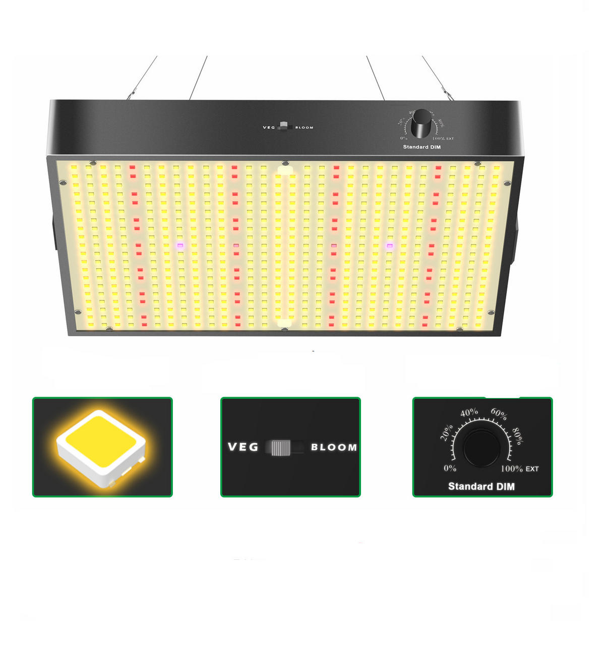 WACHSTUMSLAMPE Grow 150 Gold - Goldfarben, Keramik/Kunststoff (25/4/30cm) - JUNG