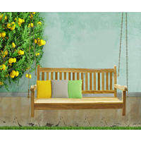 GARTENSCHAUKEL SUSANA - Beige, Holz (120/60/65cm) - SAM