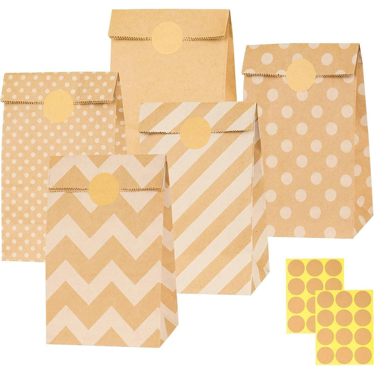 PAPIERTÜTEN 20 Stück Set Braun - Braun, Papier (7.9/23.9/13cm)