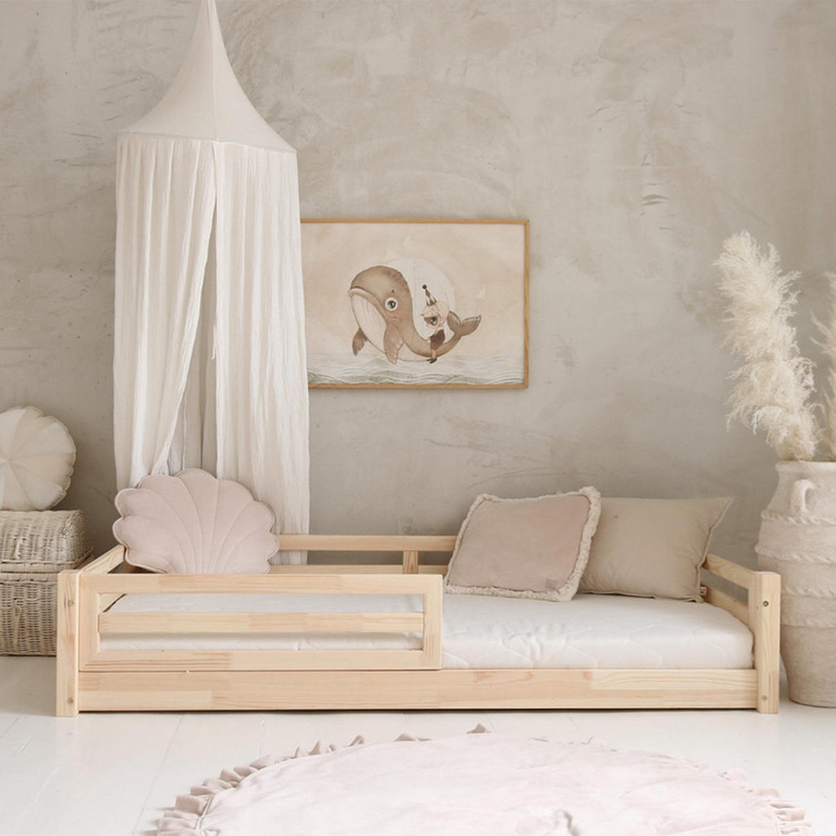 POSTEL 90/190 Myléna Dřevo - hnědá, dřevo (90/190cm) - Petits-meubles