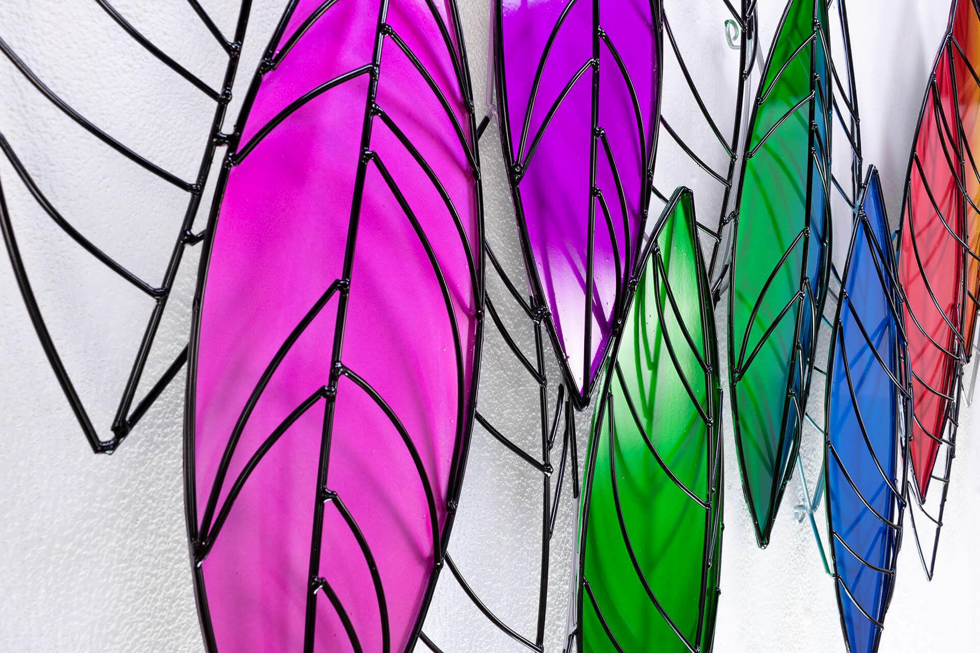 WANDDEKO Bunt 117/82 cm - Multicolor, Metall (5.5/82/8cm) - KUNSTLOFT