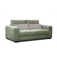 SOFA OLI 3-Sitzer, salbeigrün - Salbeigrün, Holz/Textil (208/91/108cm) - Courtois Laville