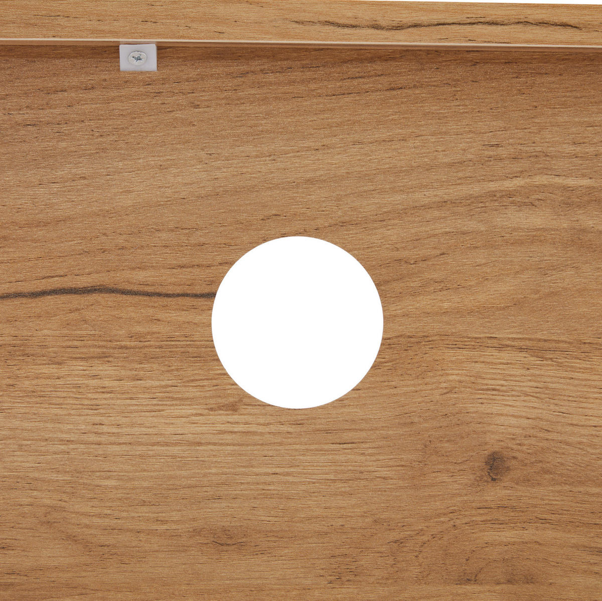 LOWBOARD 173/38/48 cm holzfarben aus Spanplatte mit Kabeldurchführung - Naturfarben, Holzwerkstoff (38/48/173cm) - OKMYHOME