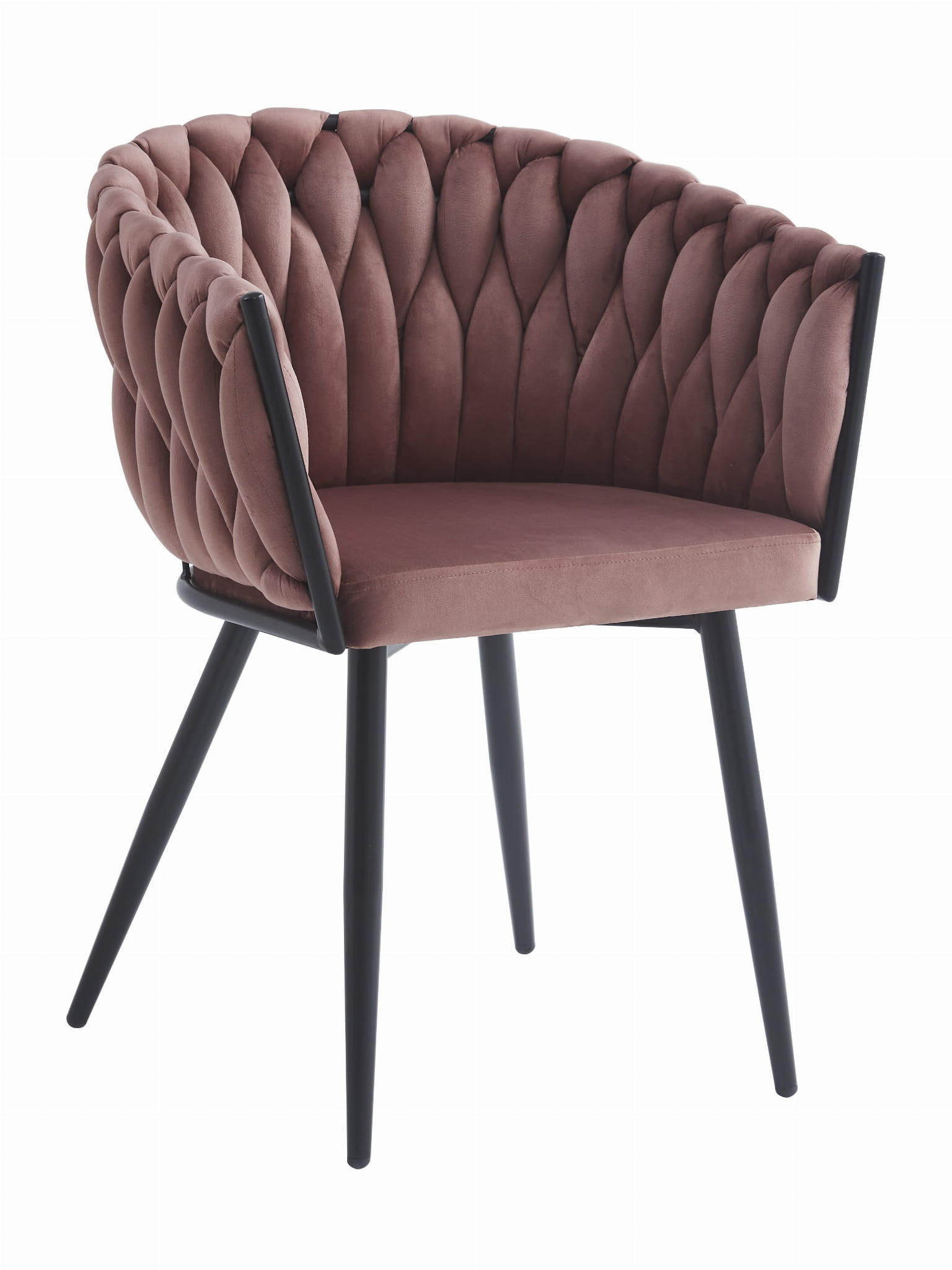 Valora Esszimmerstuhl Dunkelrosa 61x79x55 cm