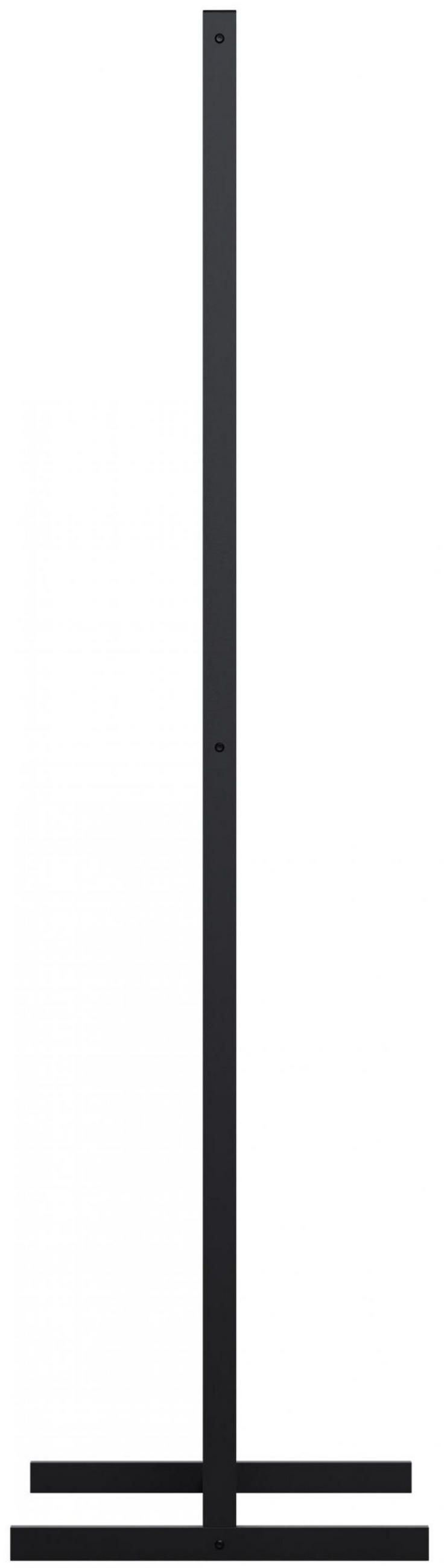 KLEIDERSTÄNDER 150x38x120-schwarz-Metall - Schwarz, Metall (70/185/50cm) - CLP