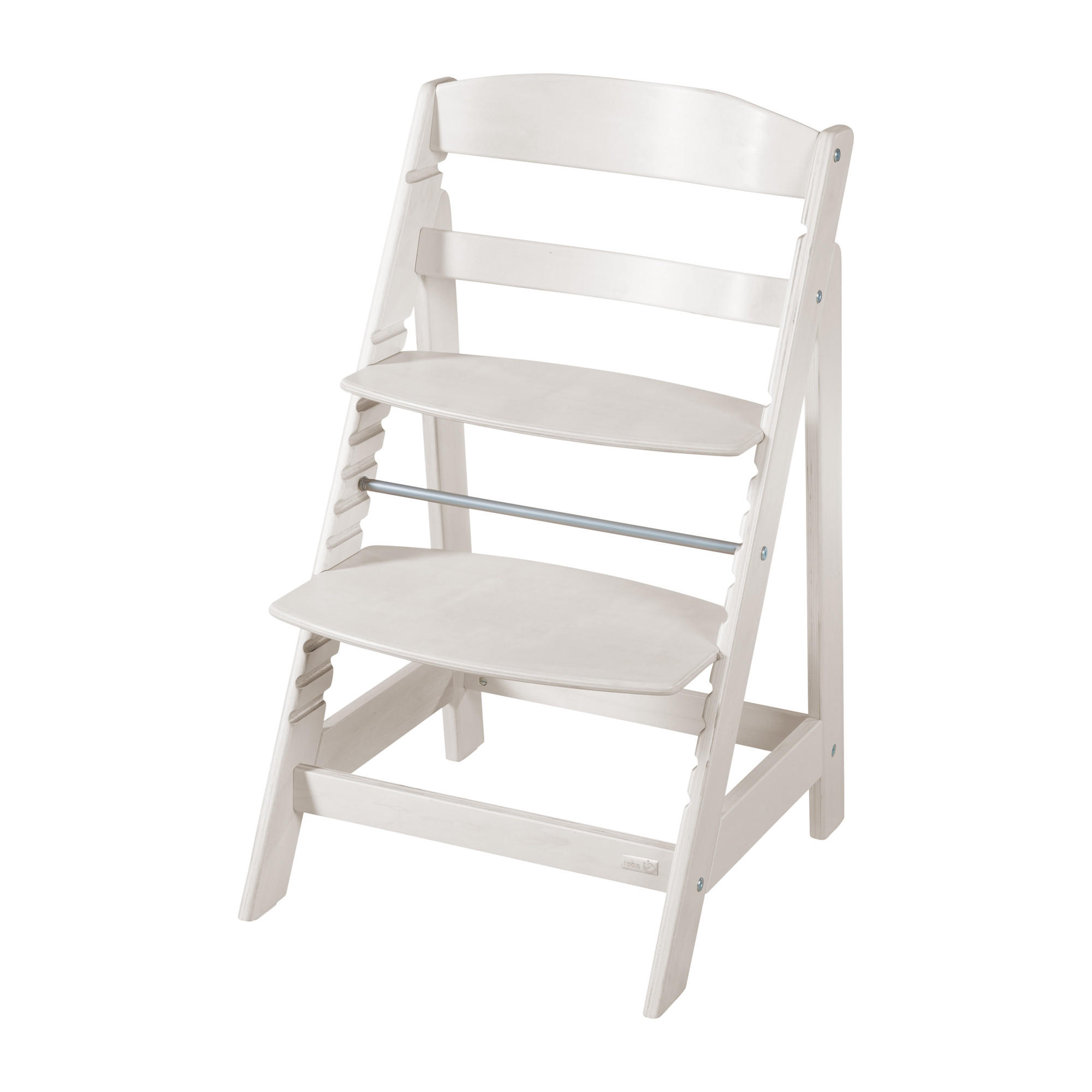 KINDERHOCHSTUHL Sit Up Flex Natur-Grau - Hellgrau, Holzwerkstoff (44.5/80/54cm) - Roba