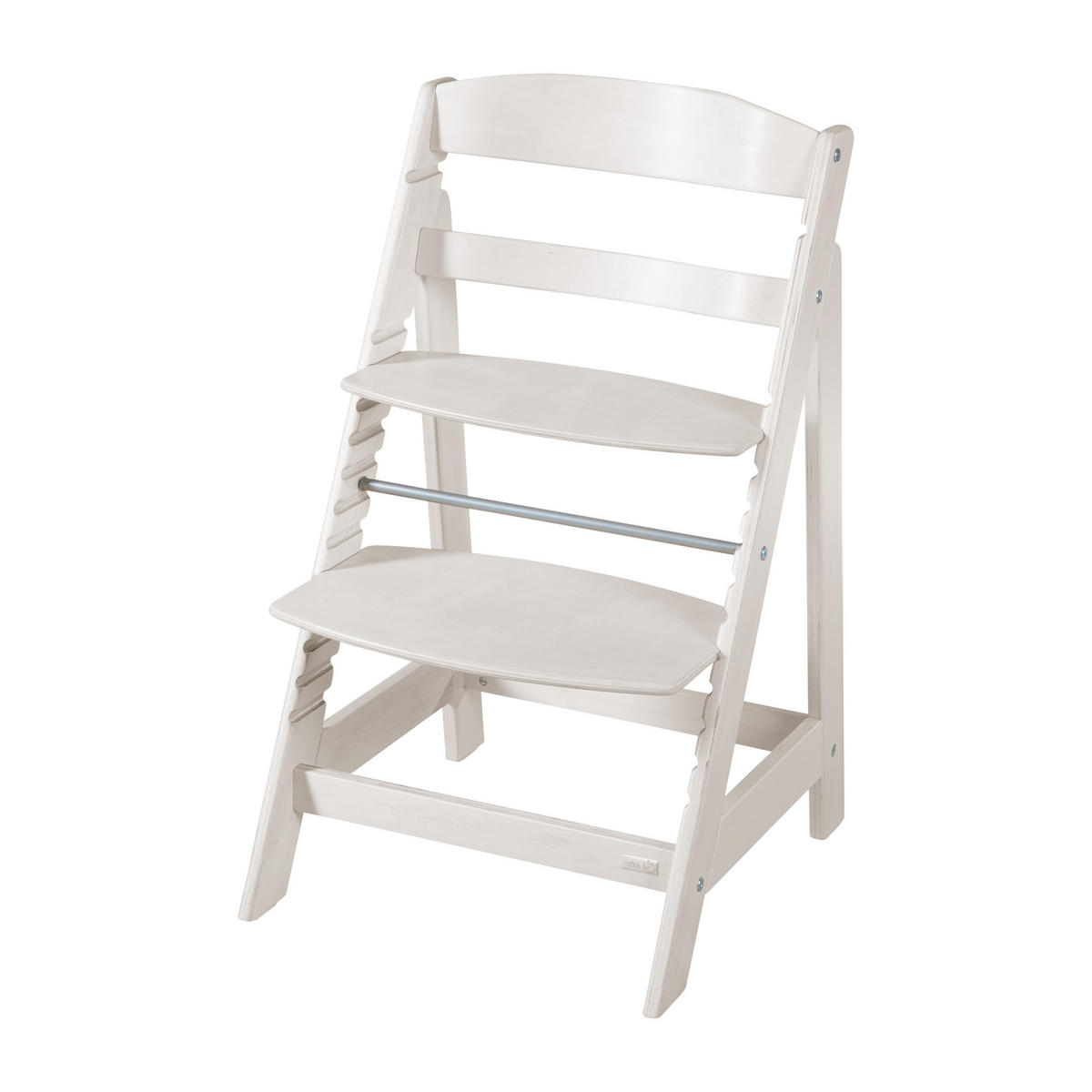KINDERHOCHSTUHL Sit Up Flex Natur-Grau - Hellgrau, Holzwerkstoff (44.5/80/54cm) - Roba