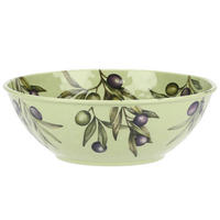 RÜHRSCHÜSSEL / Salatschüssel Ø 36 cm Olive - Multicolor, Kunststoff (36cm) - Rose & Tulipani