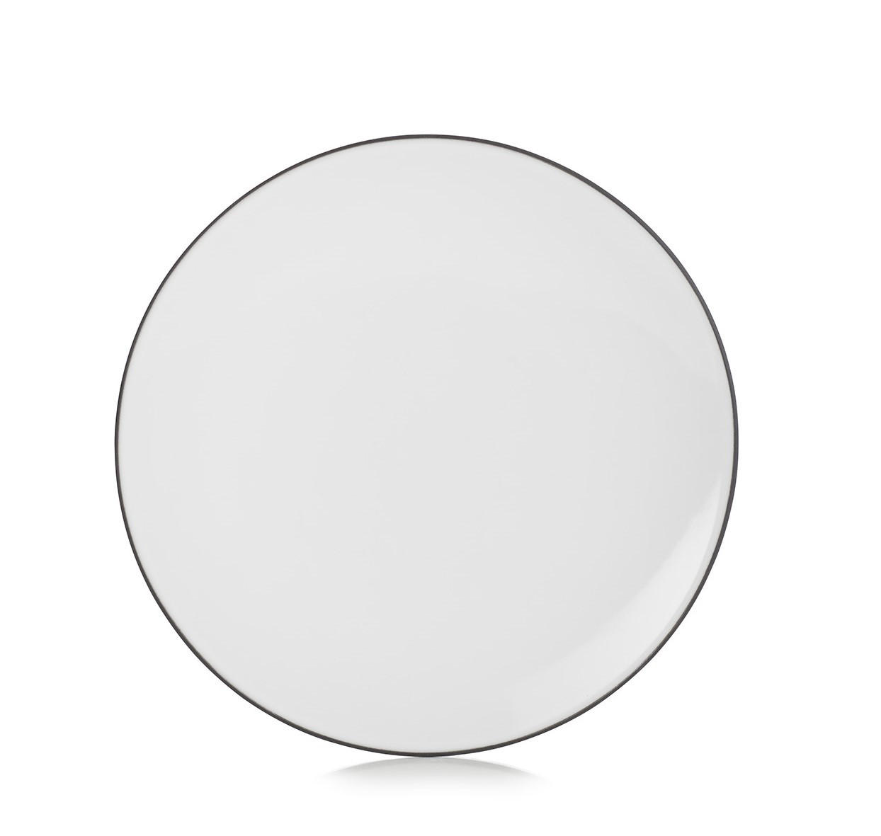 TELLER / DESSERTTELLER FLACH EQUINOXE 21,5 cm Weiss Kumulus - Weiß, Keramik (21.5cm) - Revol Porcelaine France