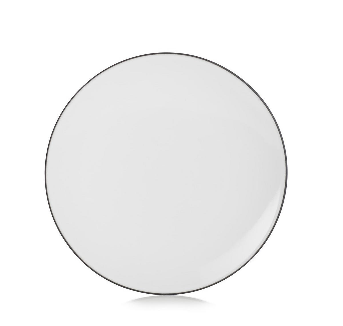TELLER / DESSERTTELLER FLACH EQUINOXE 21,5 cm Weiss Kumulus - Weiß, Keramik (21.5cm) - Revol Porcelaine France