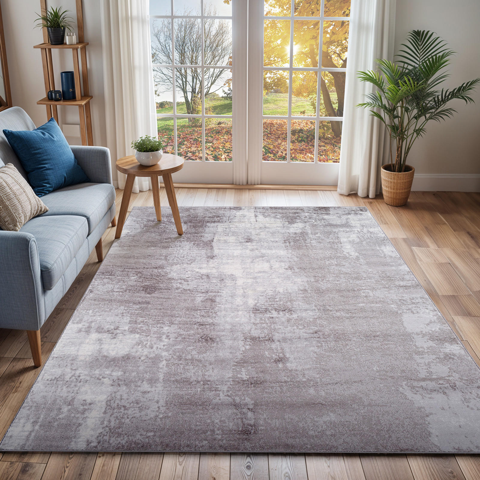 KURZFLORTEPPICH 200/275 cm Grau - Grau, Naturmaterialien/Textil (200/275cm) - LIVABLISS
