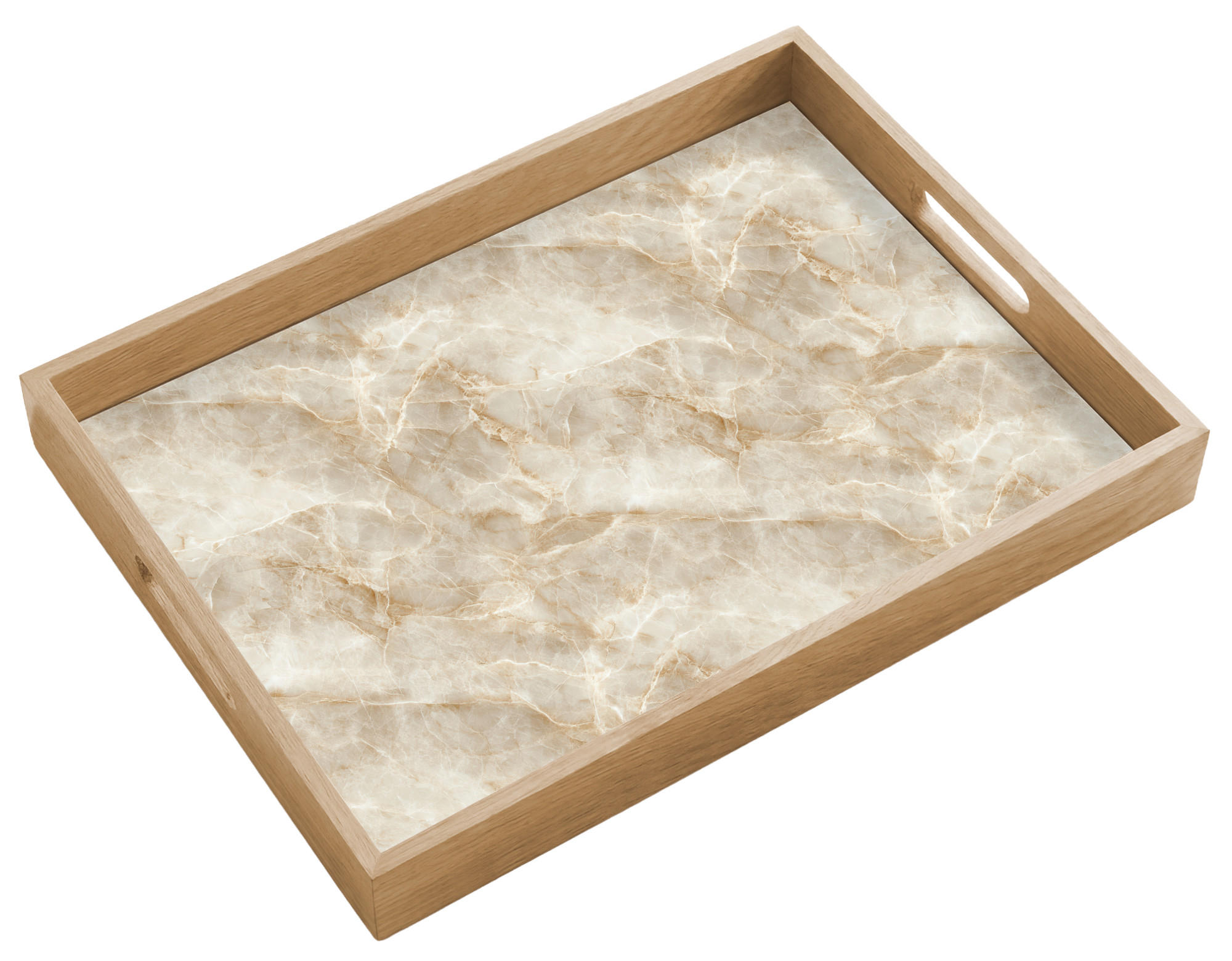 OnlyWow SERVÍROVACÍ PODNOS Světle béžová - Onyx - Jemná 50x35 cm