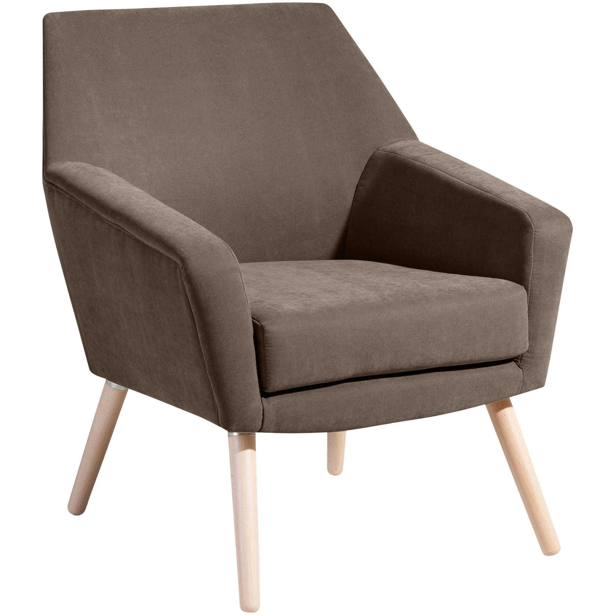 58aufmkessel Sessel Buche, Sahara 71x81x67 cm