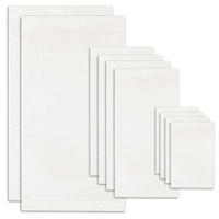 HANDTUCH Unisex One Weiß Baumwolle 10er Pack - Weiß, Textil (60/120cm) - Villeroy & Boch