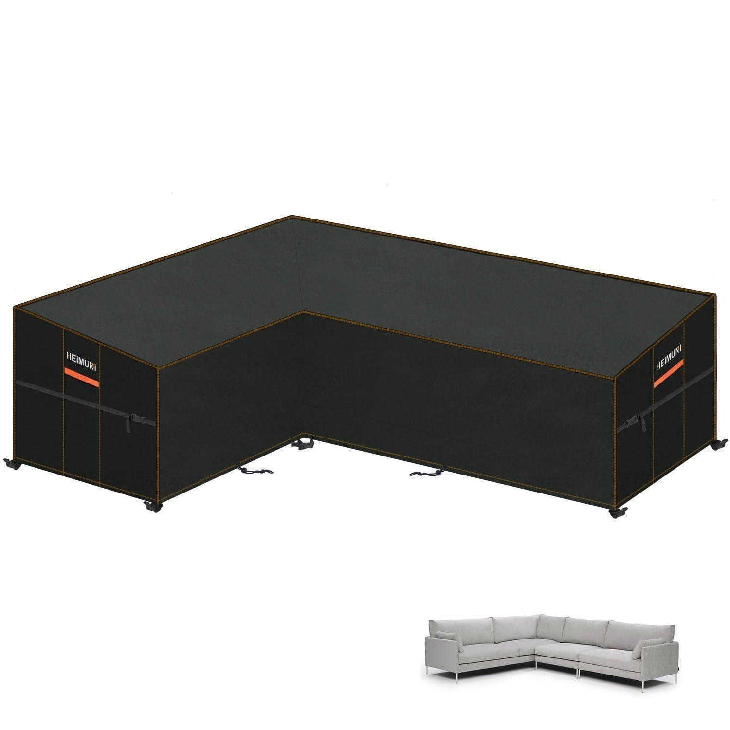 XXXLutz Schutzhülle Schwarz 222x90x222 cm