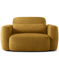 SESSEL ELOSA - Gelb, Holz/Textil (145/85/115cm) - KONSIMO®